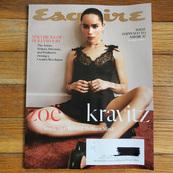 Esquire magazine September 2024 Zoe Kravitz Hollywood America - Picture 1 of 2